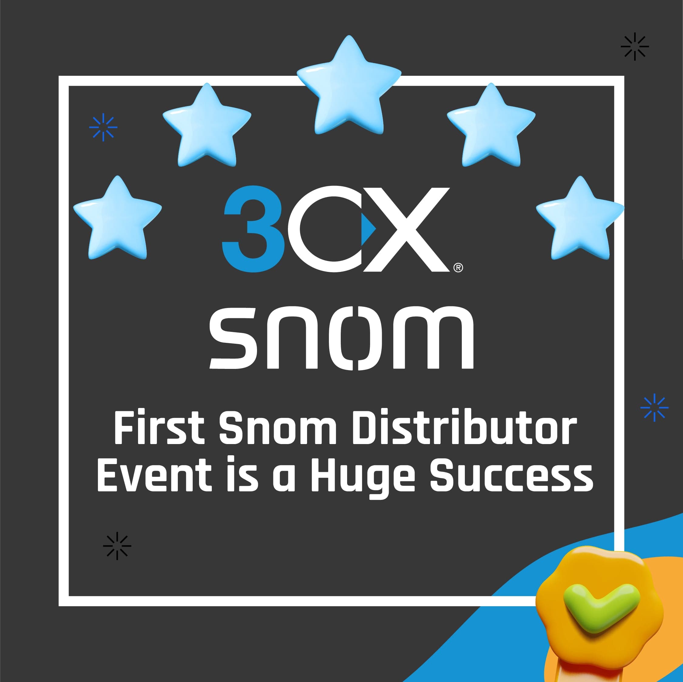 First Snom Distributor Event is a Huge Success